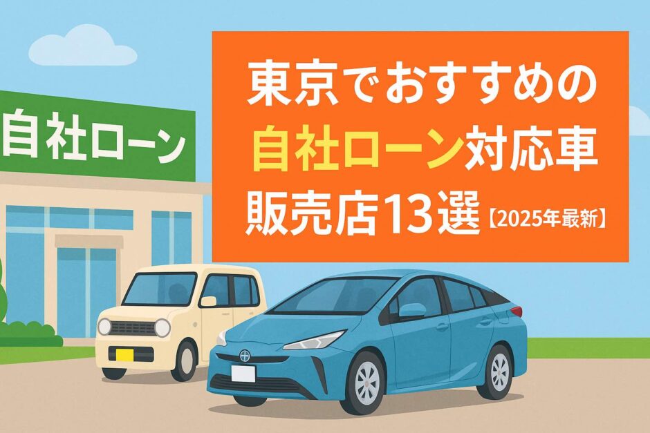 東京でおすすめの自社ローン対応車販売店13選