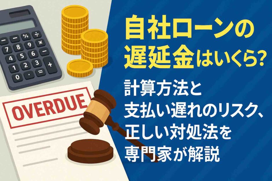 自社ローンの遅延金はいくら？計算方法と支払い遅れのリスク、正しい対処法を専門家が解説