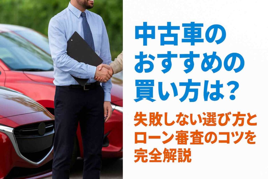 中古車のおすすめの買い方は？失敗しない選び方とローン審査のコツを完全解説