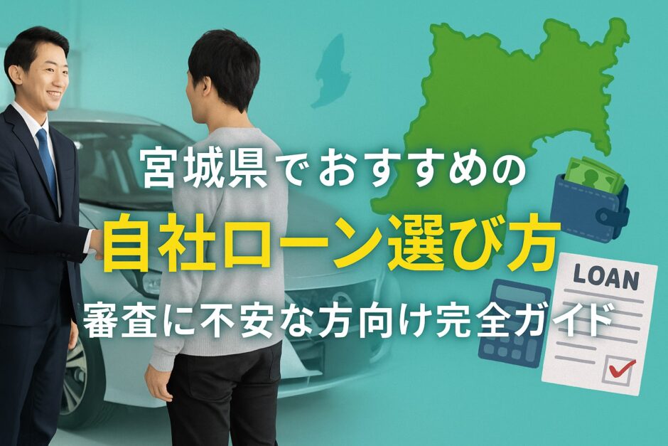 宮城でおすすめの自社ローン