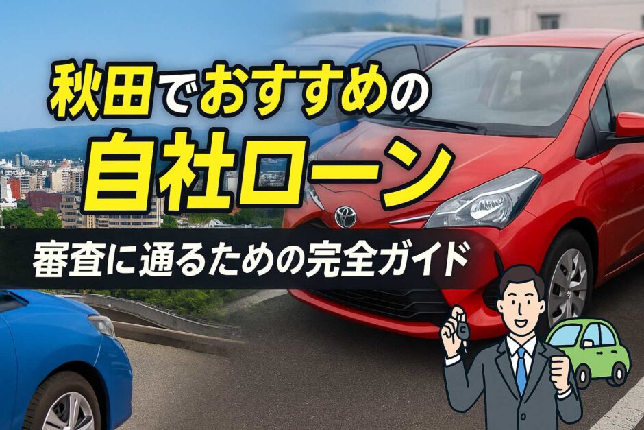 秋田でおすすめの自社ローン